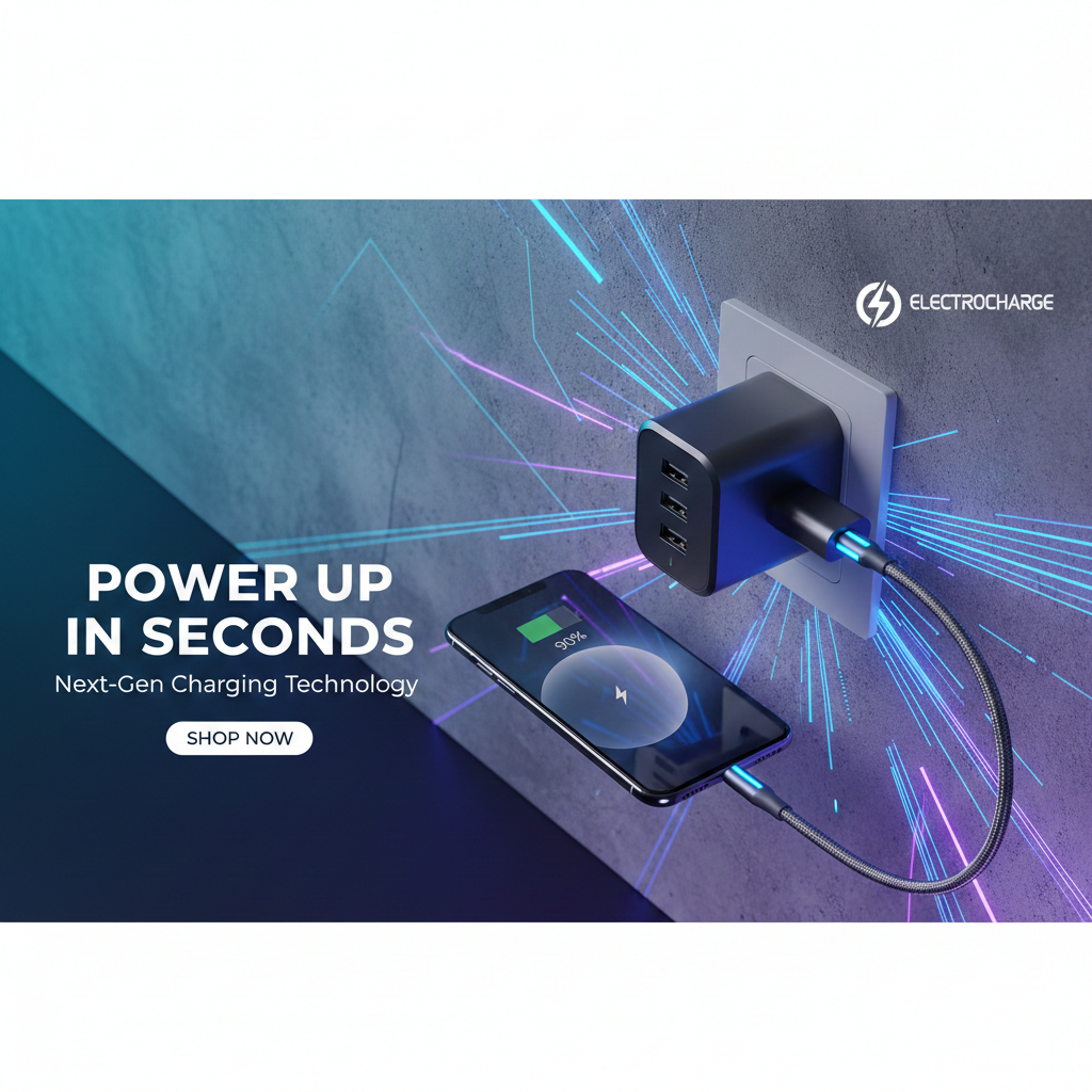 Smartphone Charger Banner