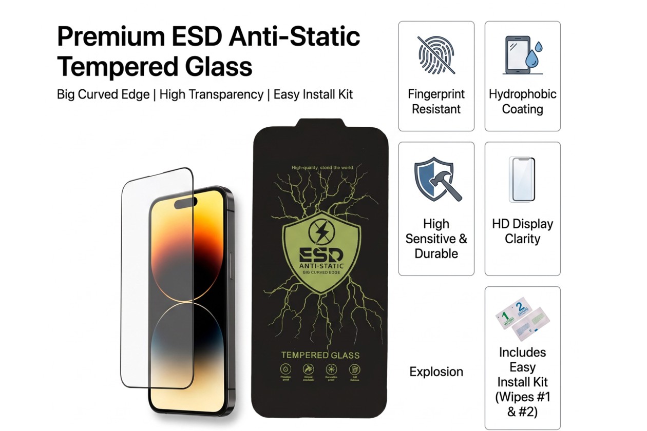 Tempered Screen Protector Glass  Banner