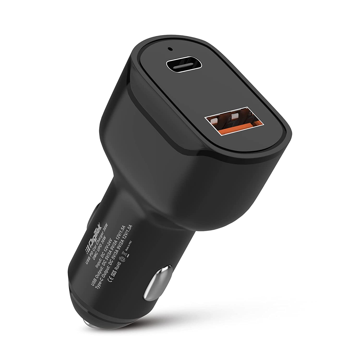 Digitek Charger Car USB DMC UPD 36W.