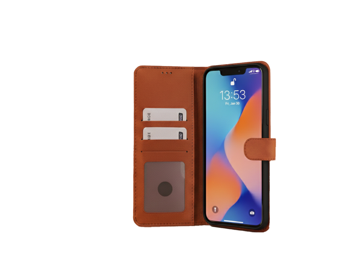 Premium Flip Wallet Case Cover with Card Holders, Cash Pocket & Magnetic Closure | Shockproof Protective Folio Cover Guard For  - Samsung J2(2018)