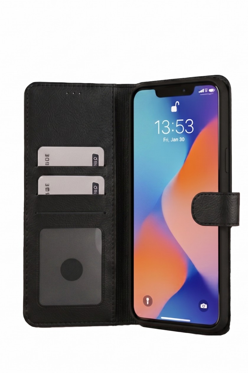 Premium Flip Wallet Case Cover with Card Holders, Cash Pocket & Magnetic Closure | Shockproof Protective Folio Cover Guard For  - Realme 8
